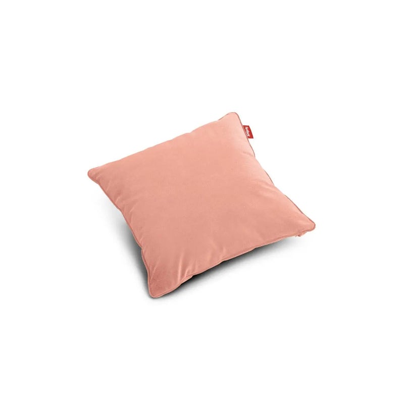 Fatboy Square Cushion Velvet (50 x 50 x 5 cm, Pearl Blush) – Super Soft, Pilling-Resistant, Made with Recycled Materials, Indoor Use, Perfect for Bean Bags/Poufs, Hugh Hefner Approved